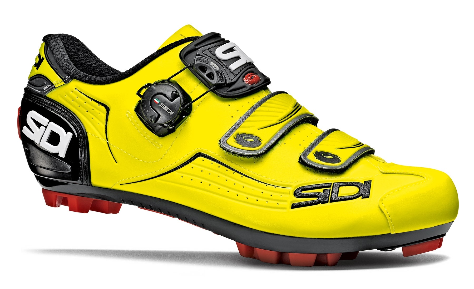 Sidi Trace vtt chaussures de cyclisme jaune fluo noir