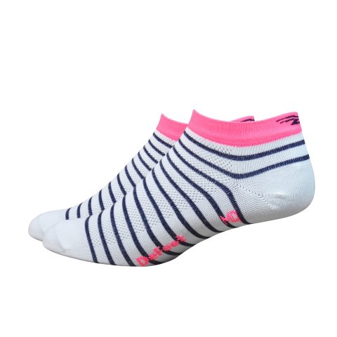Defeet aireator speede team chaussetes cycliste rose flamant