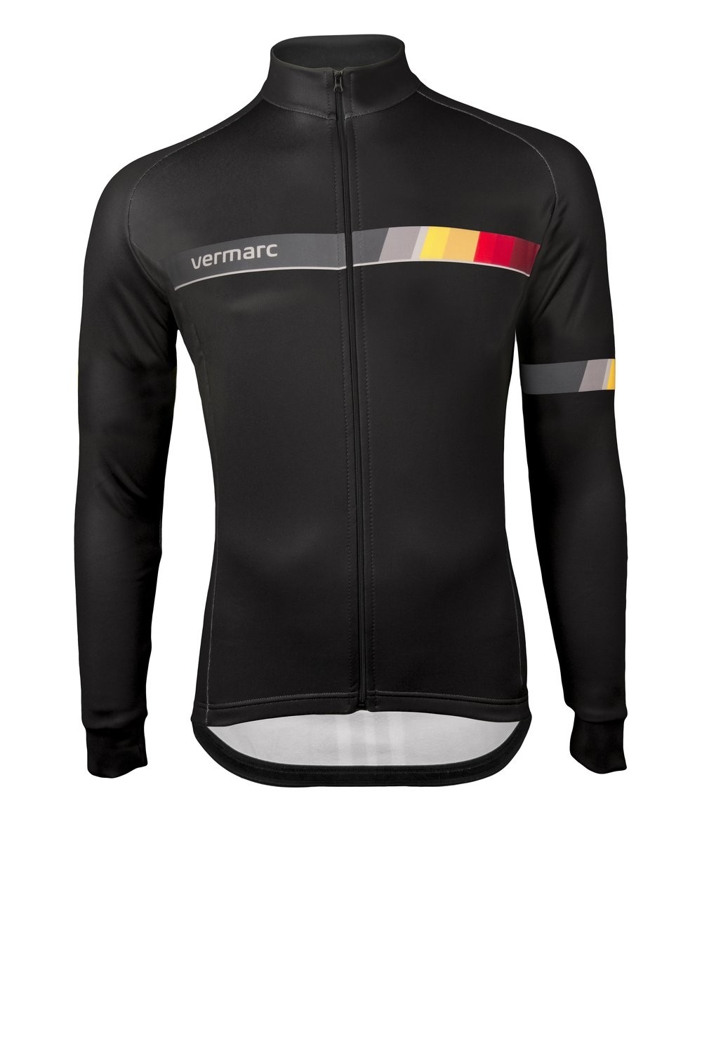 Vermarc belgica sp.l maillot de cyclisme manches longues noir