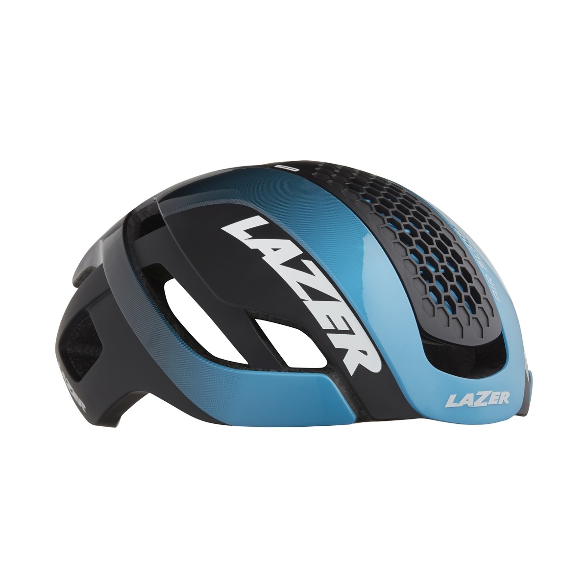 Lazer bullet 2.0 casque de cyclisme bleu noir (y compris lentille + led)