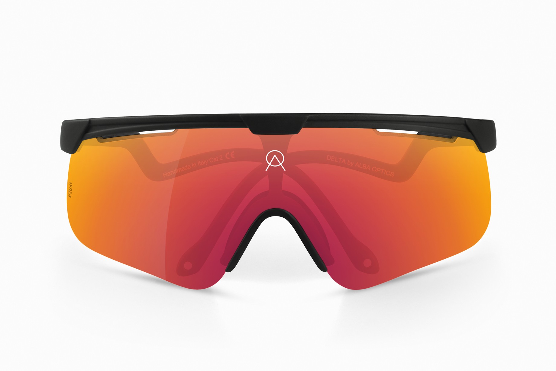 Alba optics delta lunettes de cyclisme noir - vzum lava lens