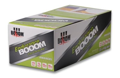 BOOOM Endurance Energy Bar Almond Box (35 pack)