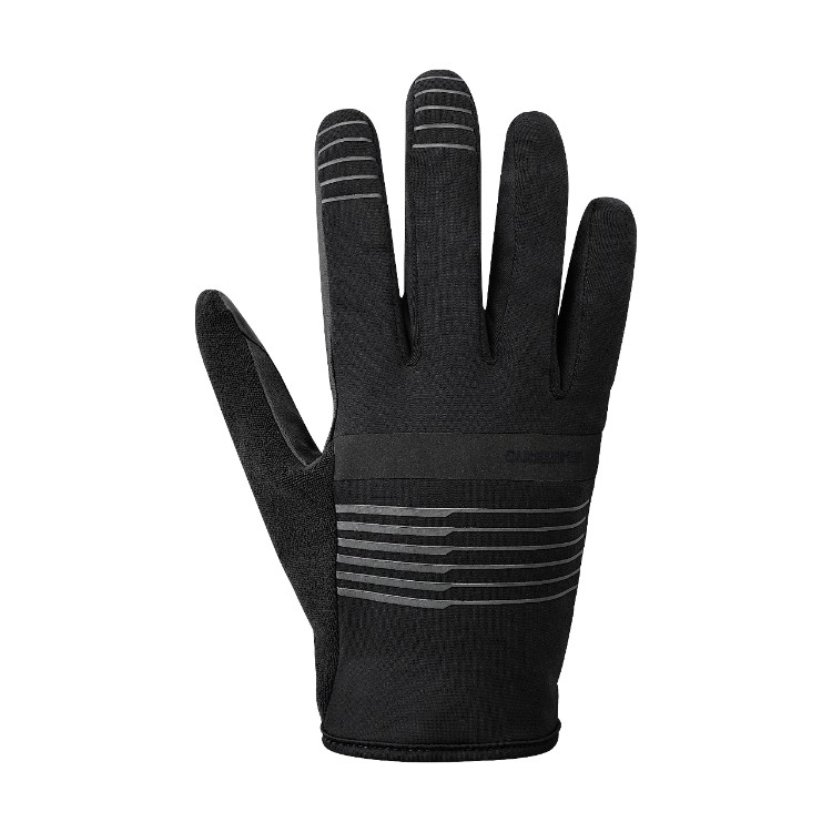 Shimano early winter gants de cyclisme noir