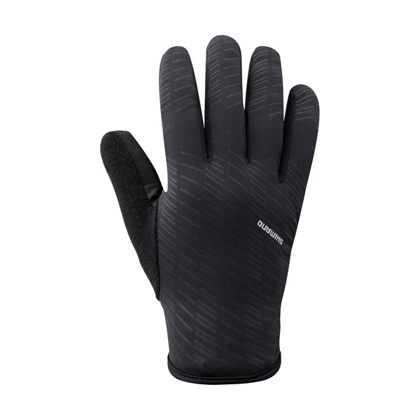 Shimano early winter gants de cyclisme noir