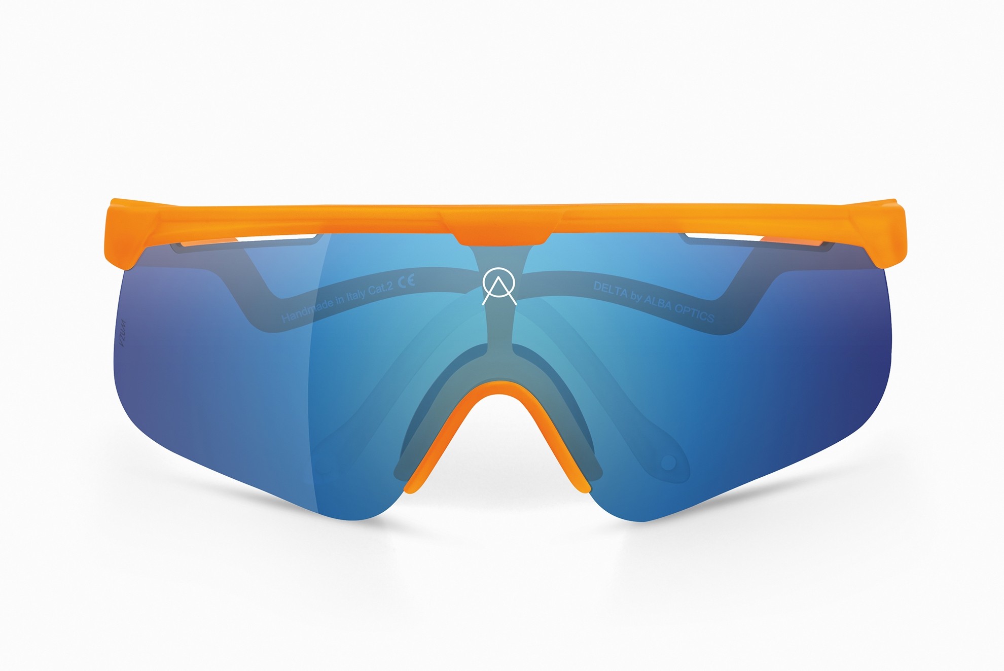 Alba Optics delta candy fietsbril oranje - vzum cielo lens