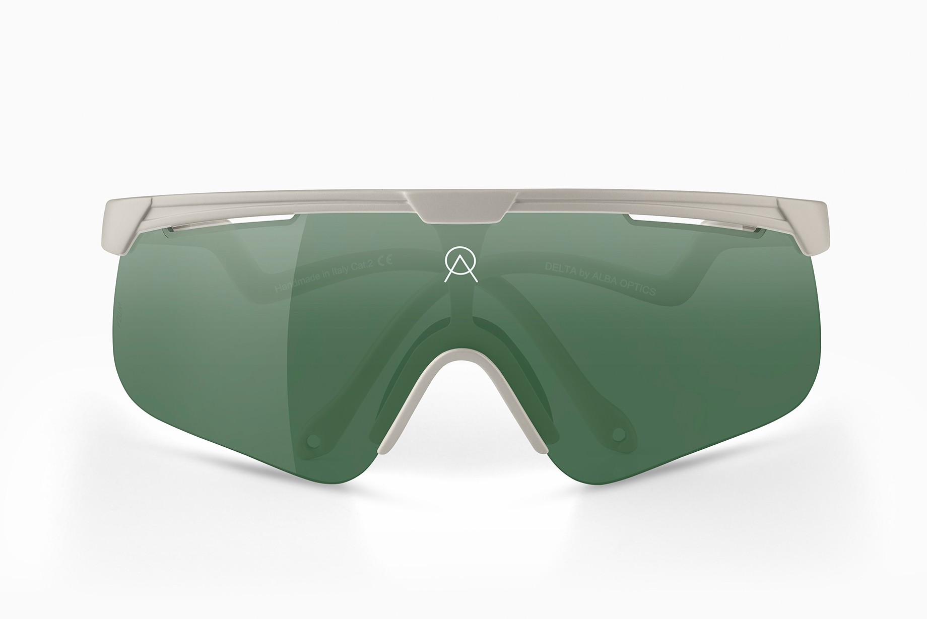 Alba Optics delta fietsbril Sand - Vzum - Leaf lens