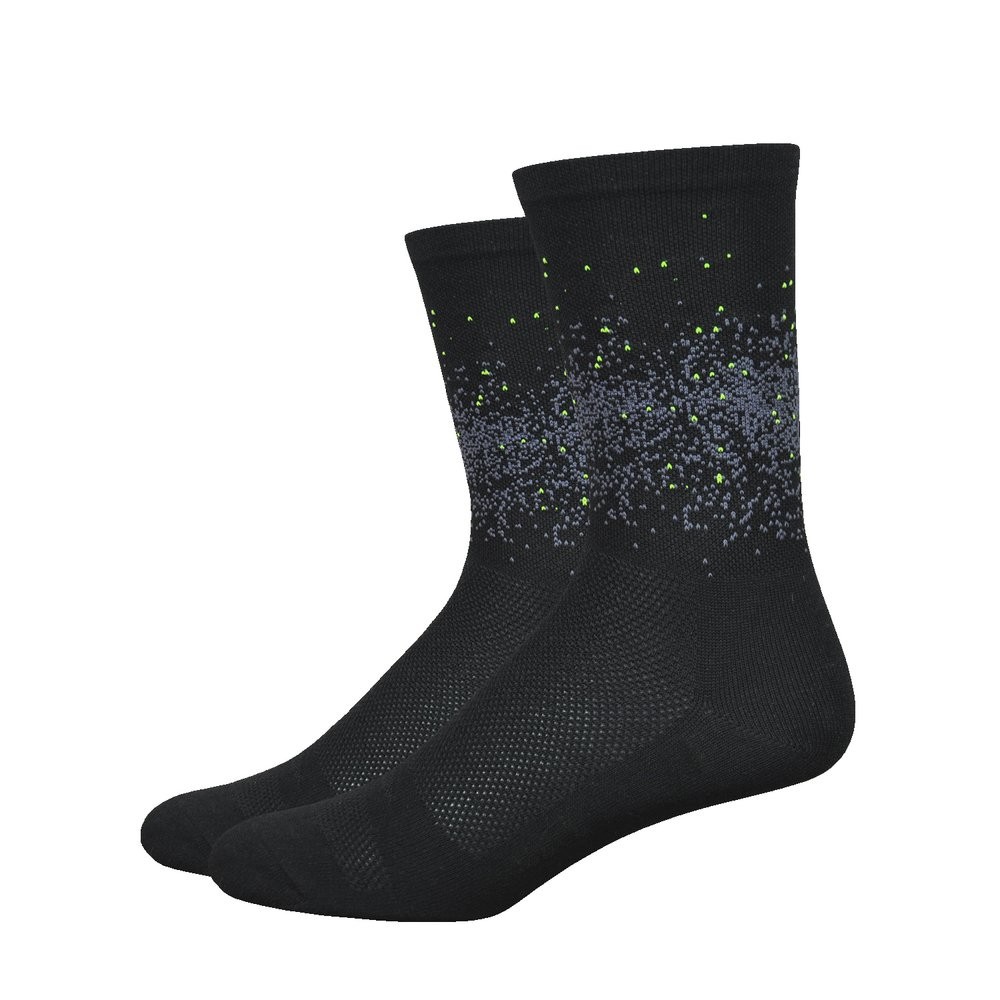 Defeet aireator high top chaussettes de cyclisme FireFly