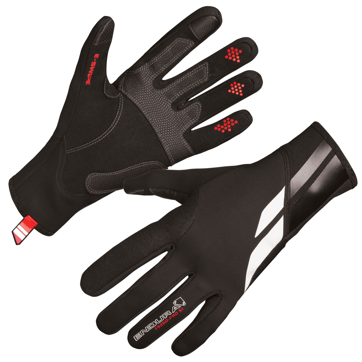 Endura pro sl windproof gants de cyclisme noir