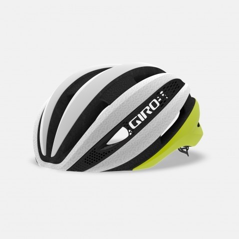 Giro synthe mips casque de vélo mat citron jaune blanc