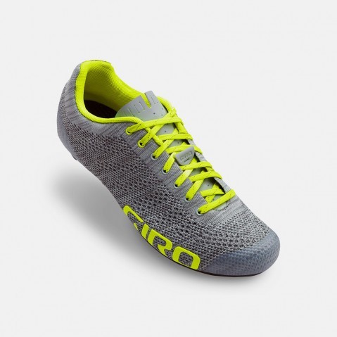 Giro empire E70 knit chaussures route gris jaune