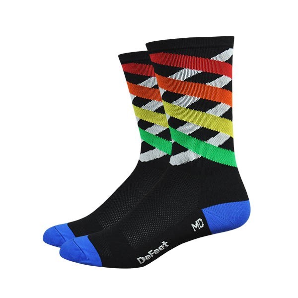 Defeet aireator high top chaussettes crossing multi