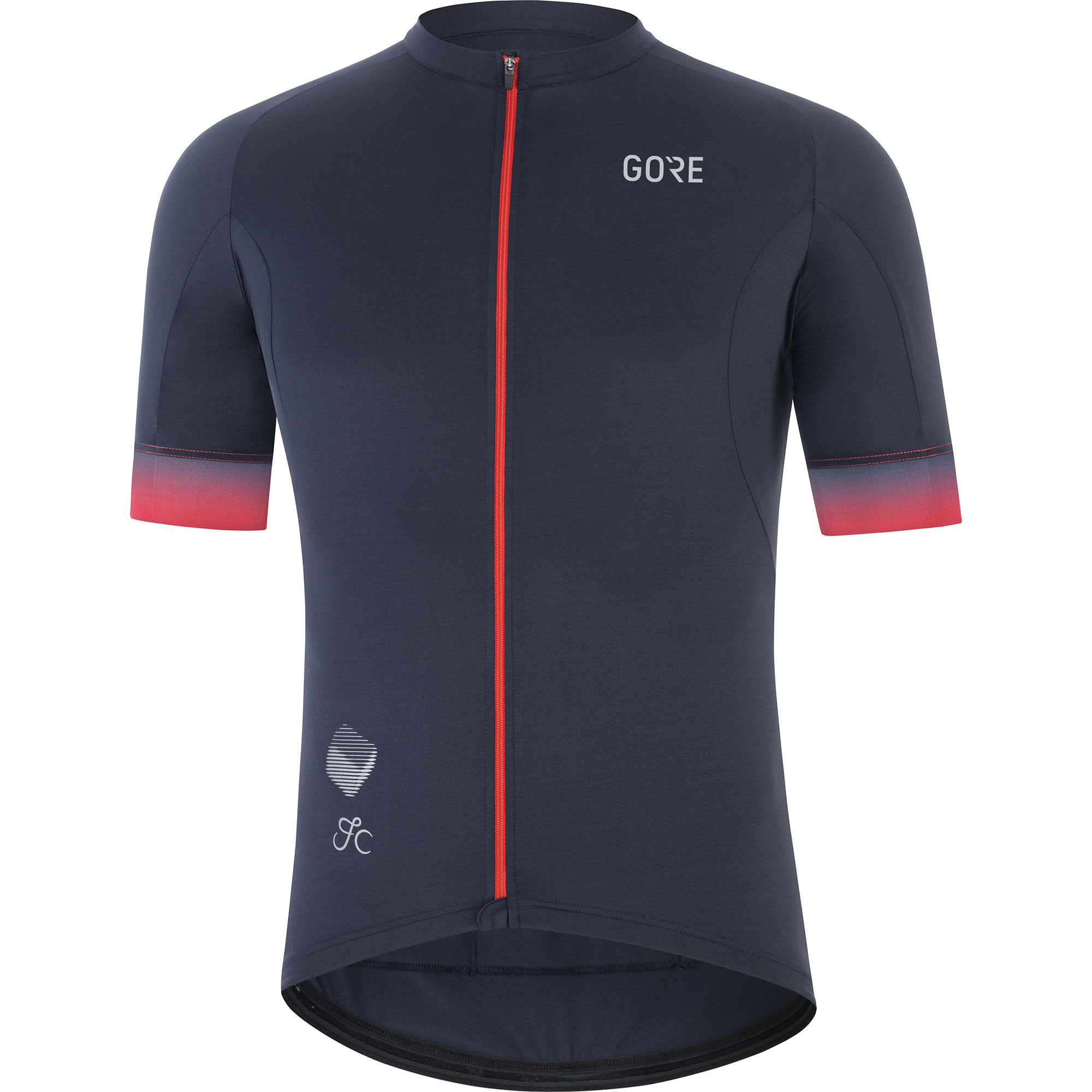 Gore Wear Cancellara Jersey Mens - Orbit Blue/Red