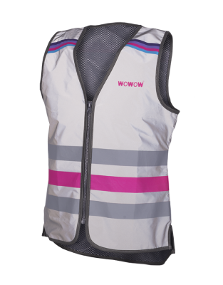 Wowow lucy gilet coupe vent femme full reflective