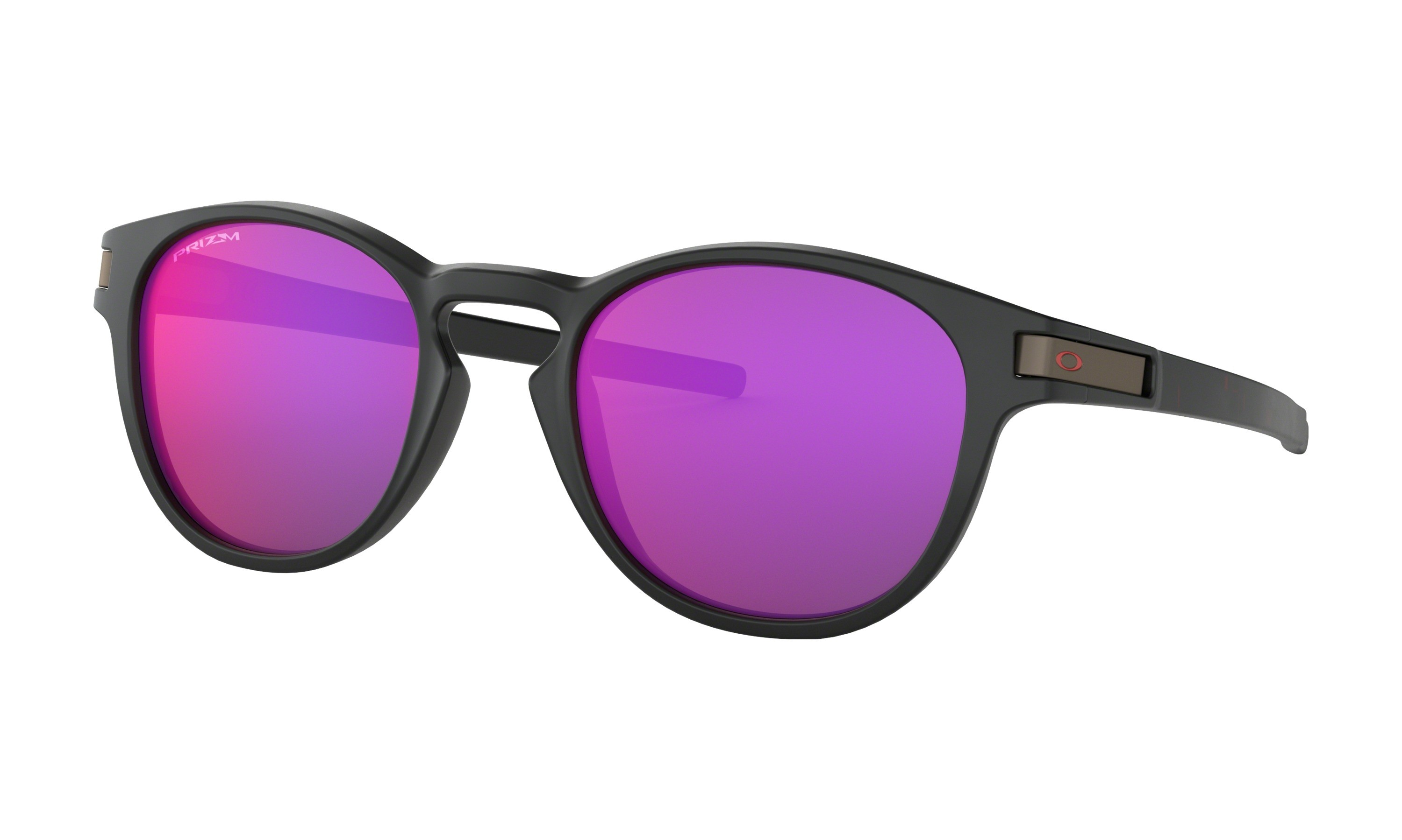 Oakley latch zonnebril mat zwart - prizm road lens