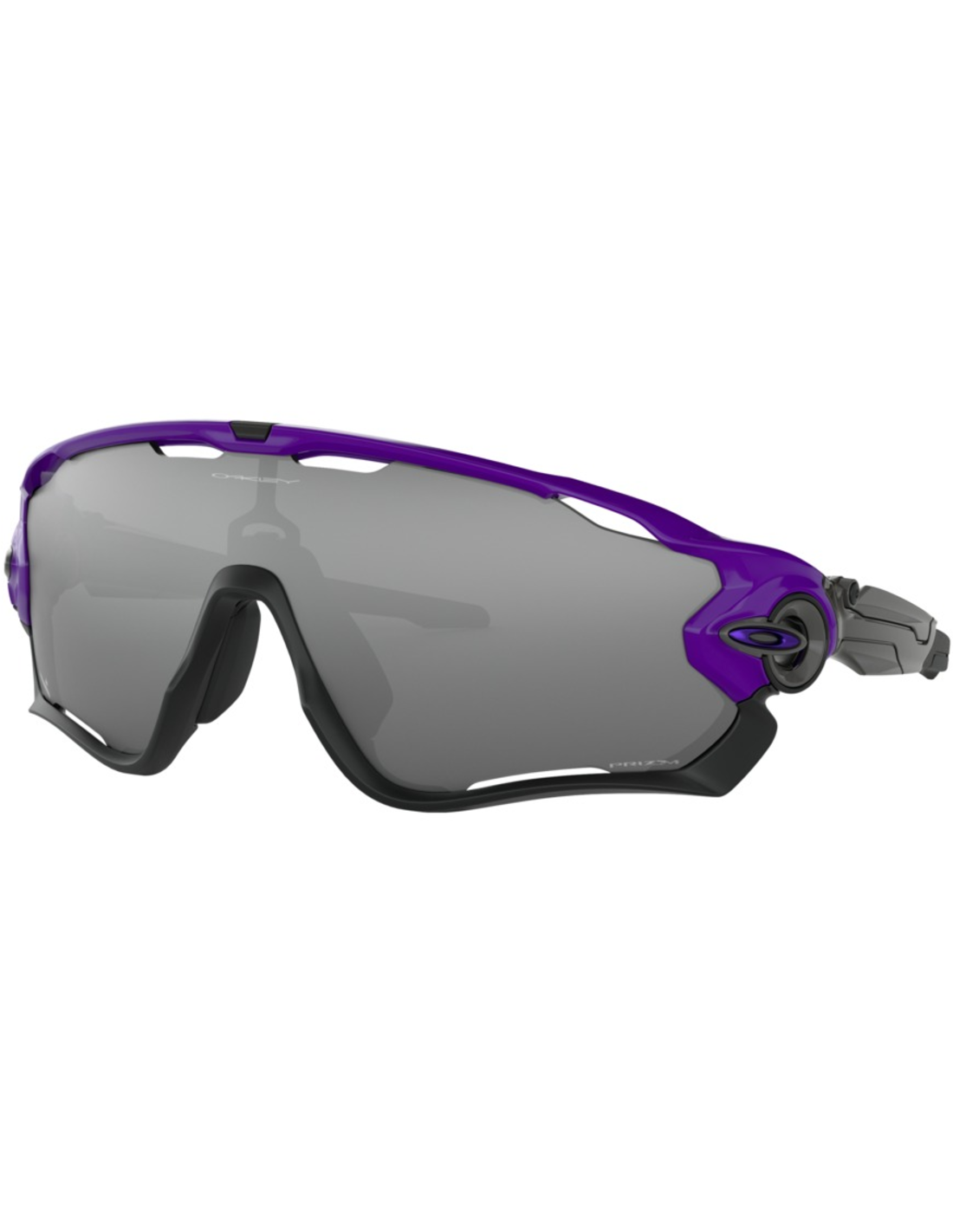 Oakley jawbreaker lunettes de cyclisme electric violet - prizm black lentille