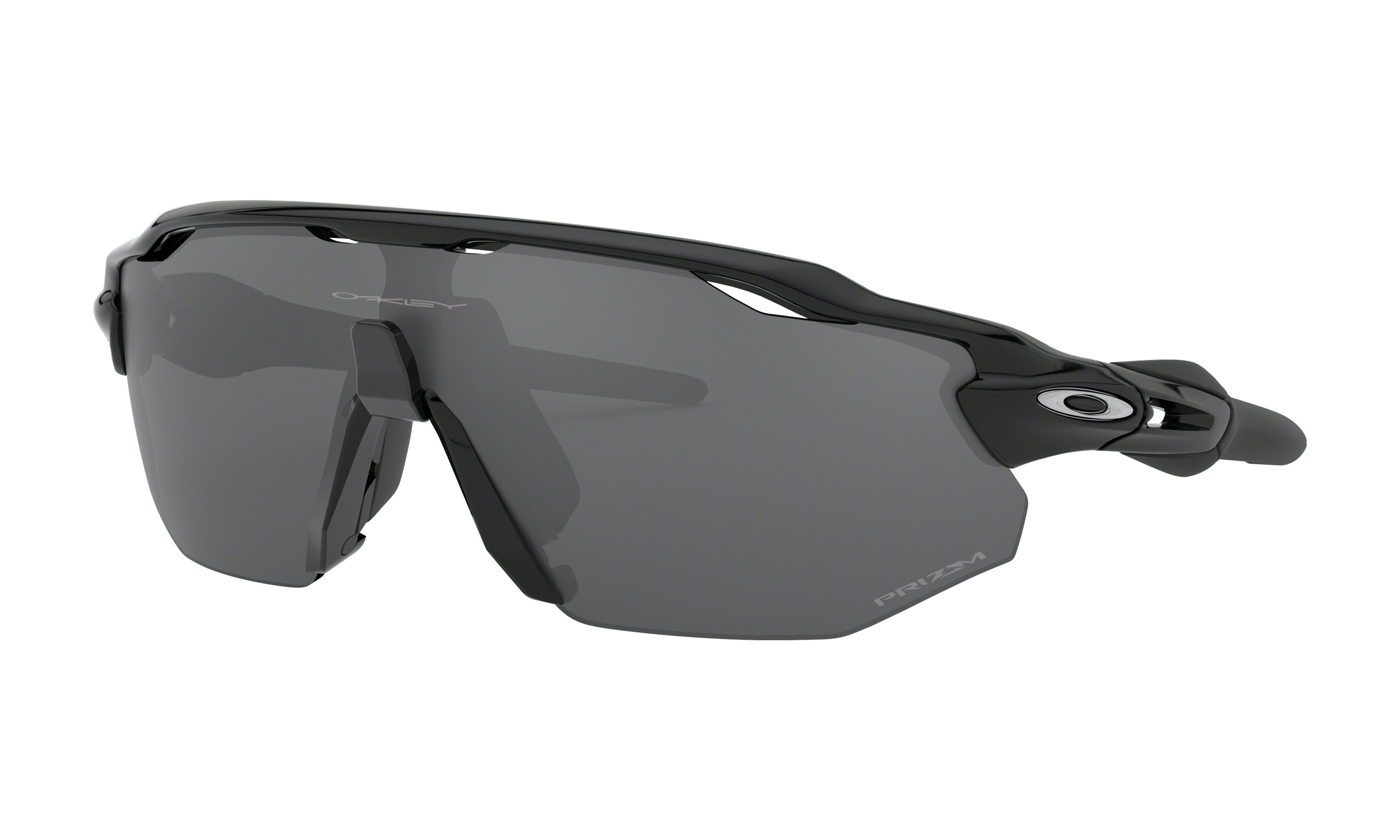Oakley radar ev advancer fietsbril polished zwart - prizm black polarized lens