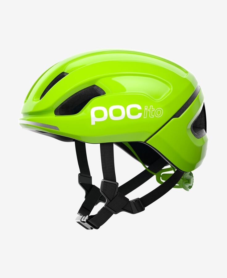 Pocito omne spin casquette de cyclisme enfants fluorescent jaune vert