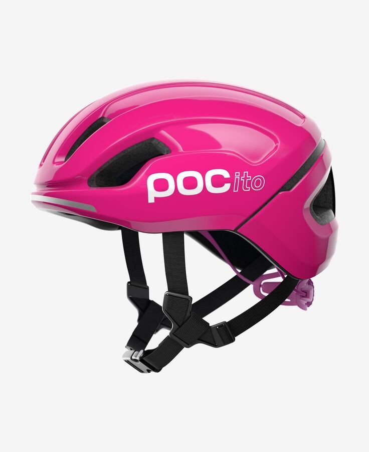 Pocito omne spin casquette de cyclisme enfants fluorescent rose