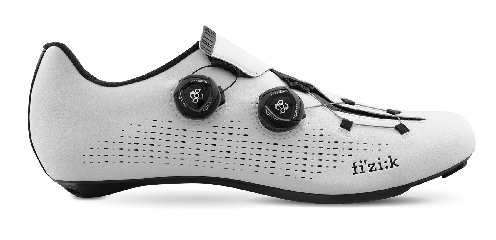 Fizik Infinito R1 chaussures route blanc noir