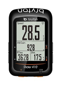 Bryton rider 410 T gps fietscomputer bundel
