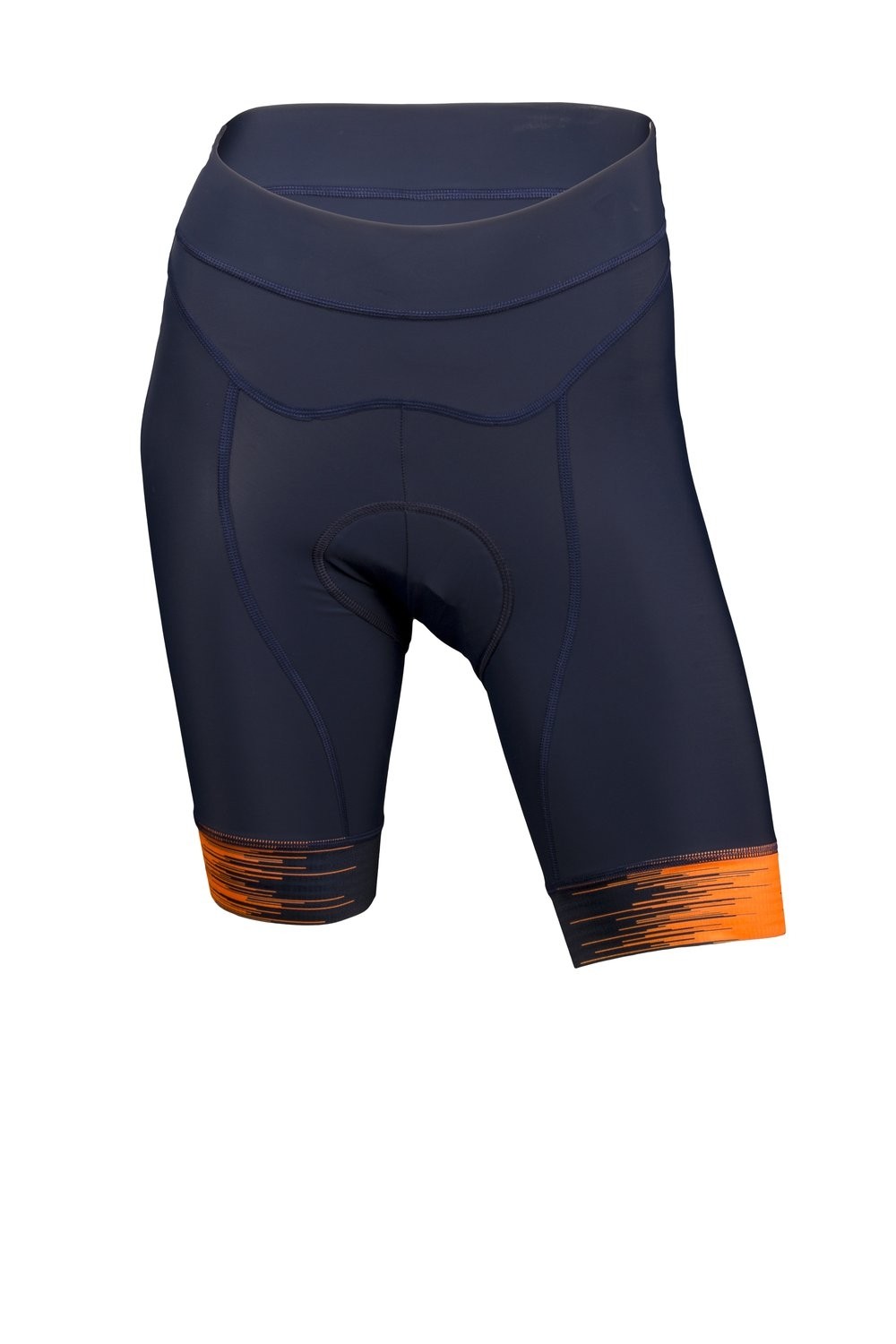 Vermarc seiso sp.l cuissard de cyclisme courtes femme navy bleu fluo orange