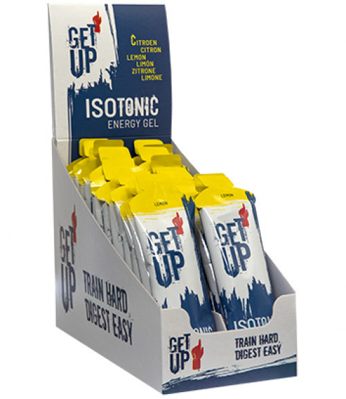 GET UP Isotonic Energy gel 60ml Lemon box 24pcs