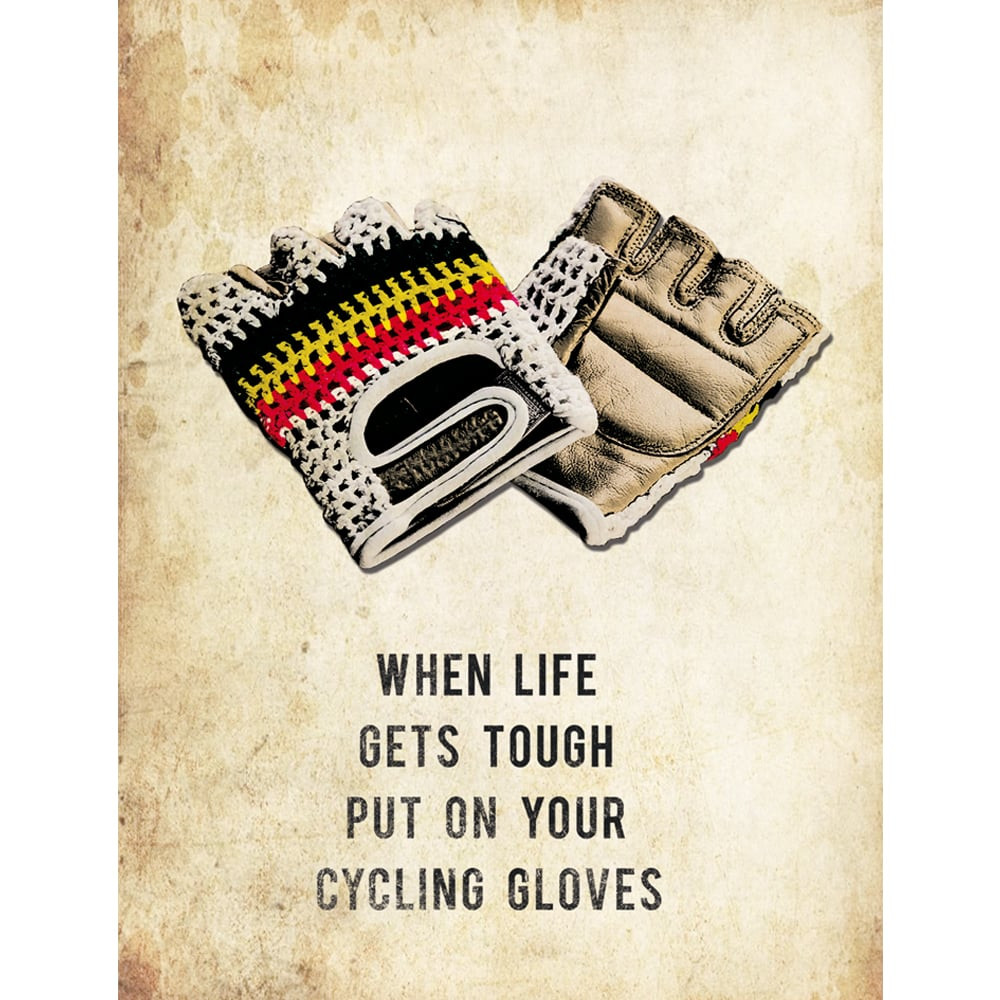 The vandal Cycling Gloves Postkaart
