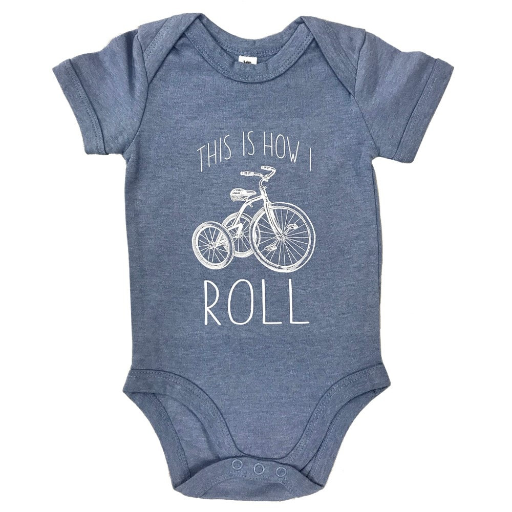 The Vandal This is How I Roll Romper Blauw