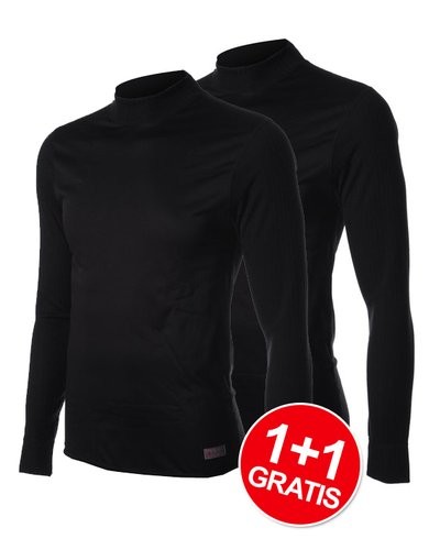 Shirt Windbreaker Essentials LM Black 1+1 Gratis