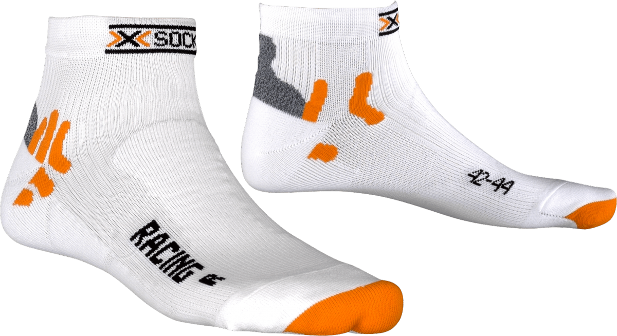 X-Socks bike racing chaussettes blanc