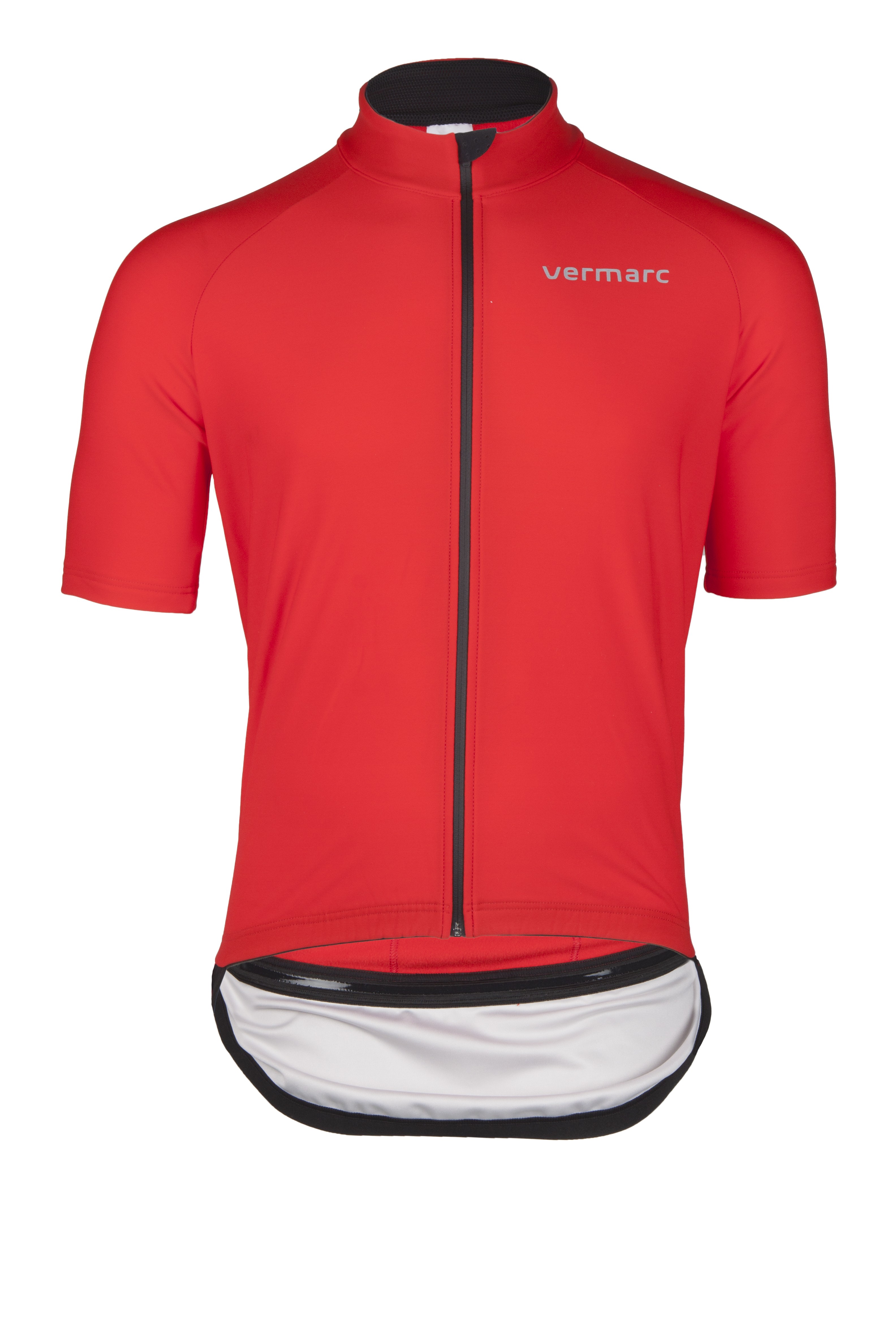 Vermarc zero aqua maillot de cyclisme manches courtes rouge