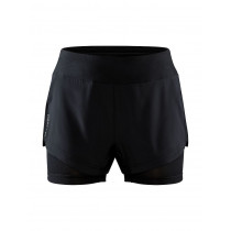 Craft Adv Essence 2-In-1 Shorts W - Black