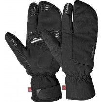 GripGrab Nordic 2 Windproof Deep Winter Lobster Handschoen Zwart