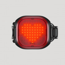 Knog Blinder Mini Rear - Love - Black - Front