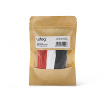 UDOG Colored Laces Mild Pack (Black, White, Red)