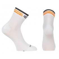 NORTHWAVE Logo High Socks White Orange