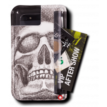 Pocpac 3X smartphone hoes skull