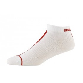 SEALSKINZ Road Aero Socklet White Red