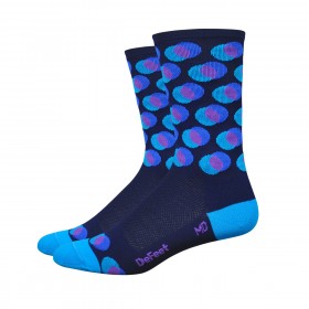 DEFEET Sock Aireator 6" Blurred Navy Process Blue