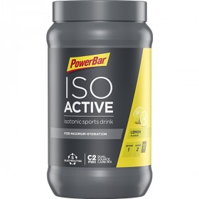 Powerbar isoactive isotone sportdrank lemon 600g