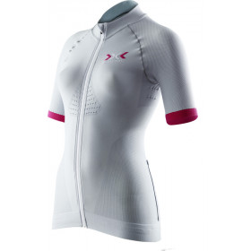 X-BIONIC Race Evo Biking Lady Shirt SS Grey Raspberry