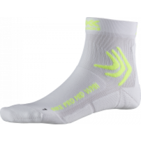 X-Socks bike pro chaussettes de cyclisme femme arctic blanc phyton jaune