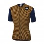 Sportful Checkmate Jersey - Blue Twilight Gold