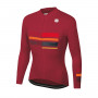 Sportful Wire Thermal Jersey - Red Rumba - Front