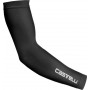 Castelli Pro Seamless Arm Warmer - Black- Front