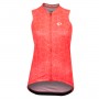 Pearl Izumi Dames Top Attack Atomic Red/Wit Origami - Front