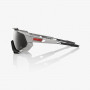 100% Speedtrap - Soft Tact Stone Grey Fietsbril - Smoke Lens