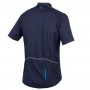 Endura Hummvee korte mouw shirt - Navy Blauw - Back