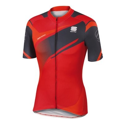 SPORTFUL Spark Jersey SS Red Anthra Fire Red