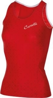CASTELLI Bellissima Cristallo Lady Top Red